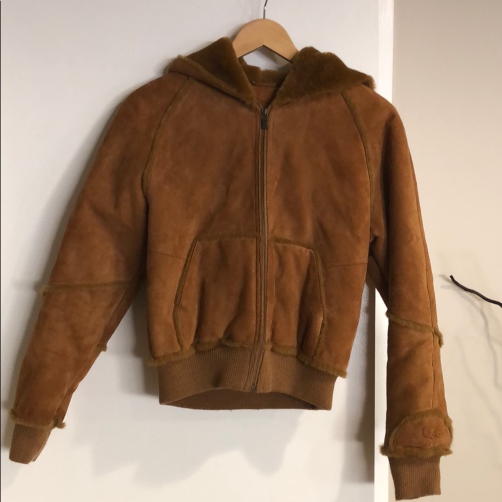 Ugg Genuine Suede Leather Jacket